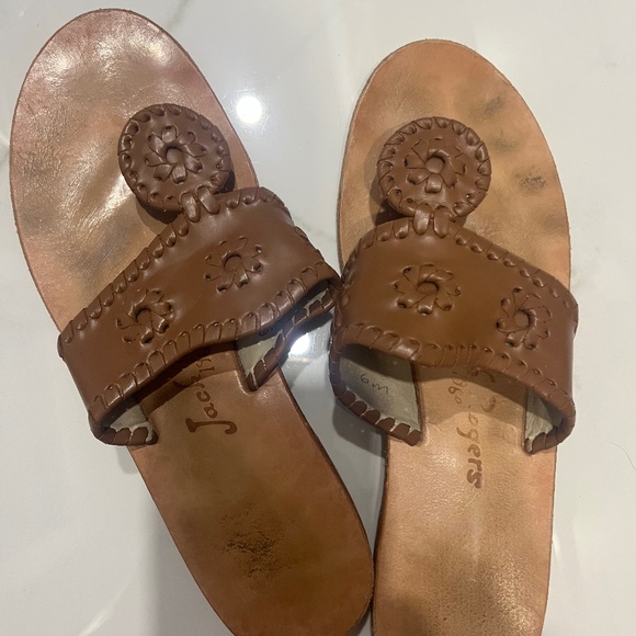 Jack Rogers, size 6 song, peanut brittle color - Picture 1 of 2